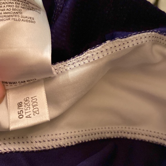 NWOT ADIDAS BRAND  Mens Purple ClimaCool Utility Activewear Short Sleeve T Shirt - Picture 5 of 5